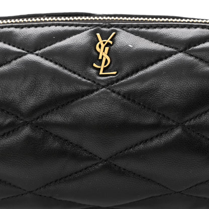 Saint Laurent Lambskin Monogram Mini Sade Tube Bag Black 8 of 11