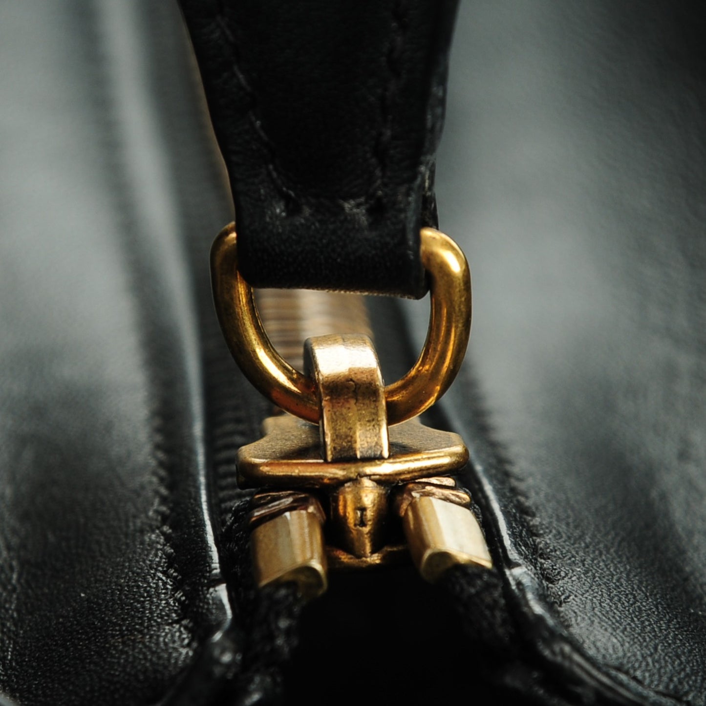 Smooth Calfskin Nano Luggage Black