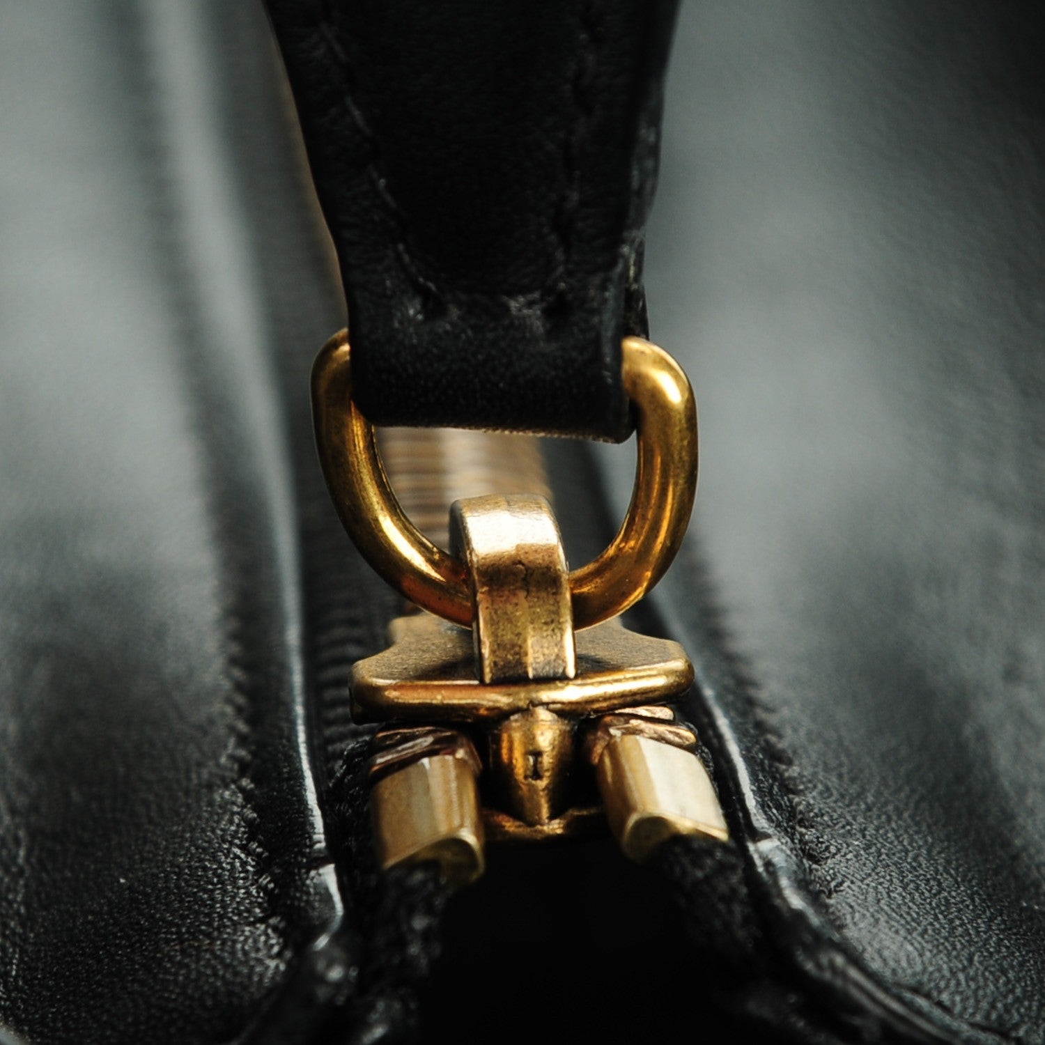 Celine Smooth Calfskin Nano Luggage Black 6 of 8