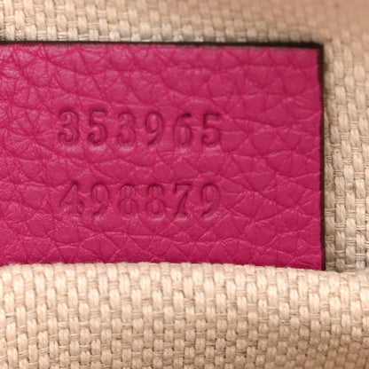 Gucci Cellarius Calfskin Mini Soho Chain Bag Bright Bouganville 7 of 10