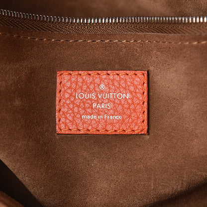 Louis Vuitton Cuir Taurillon Soft Lockit PM Clementine 6 of 12