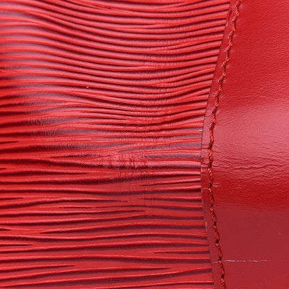 Louis Vuitton Epi Keepall 50 Castillan Red 12 of 14