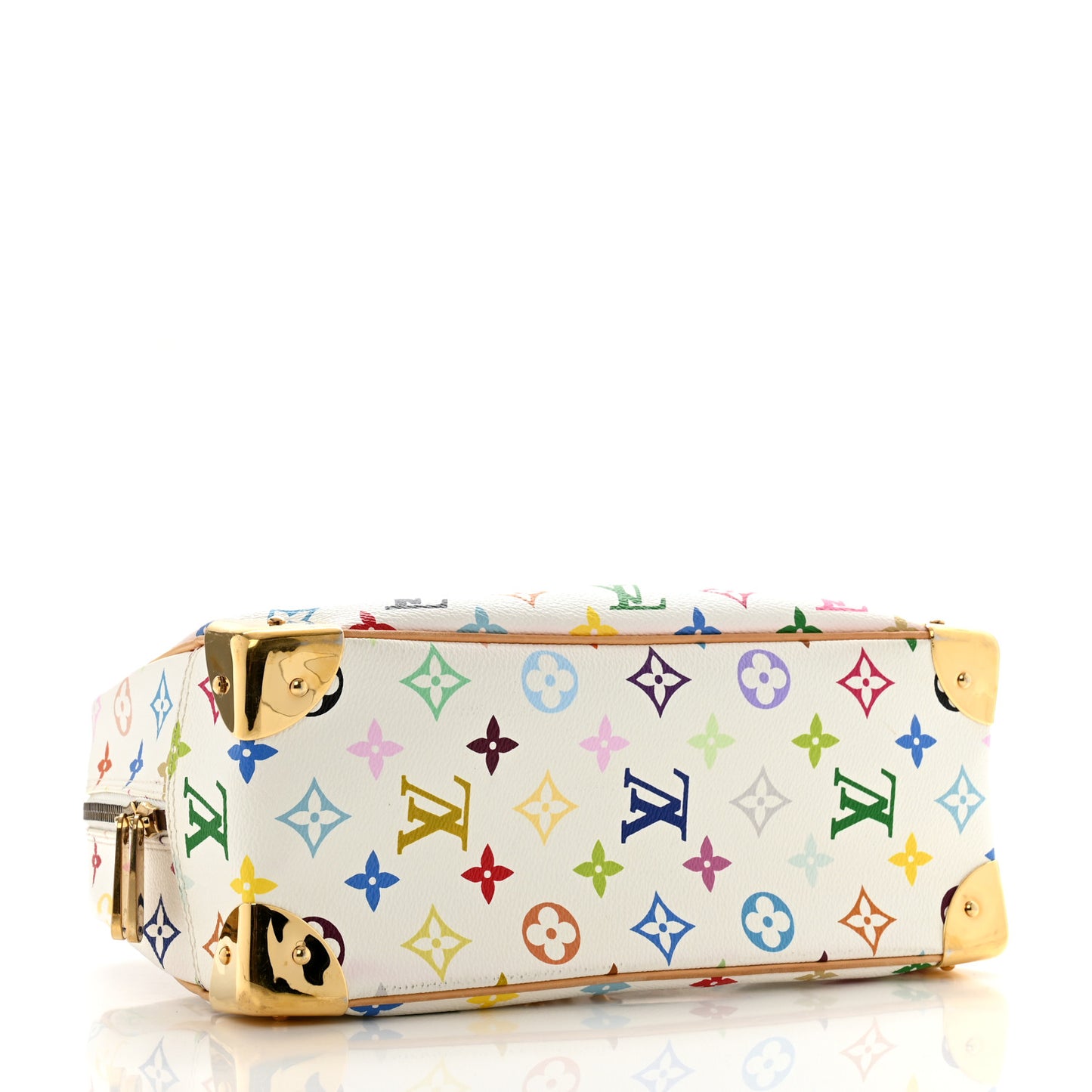 Monogram Multicolor Trouville White