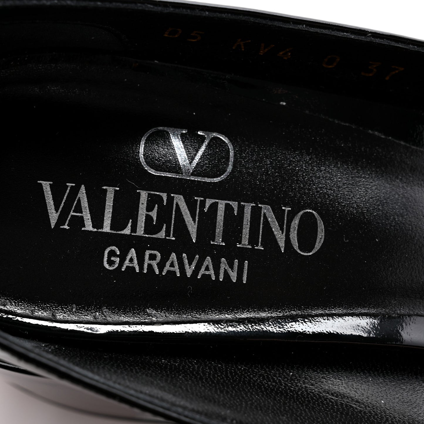 Patent Vlogo Lockette Ankle Strap 50mm Pumps 37 Black