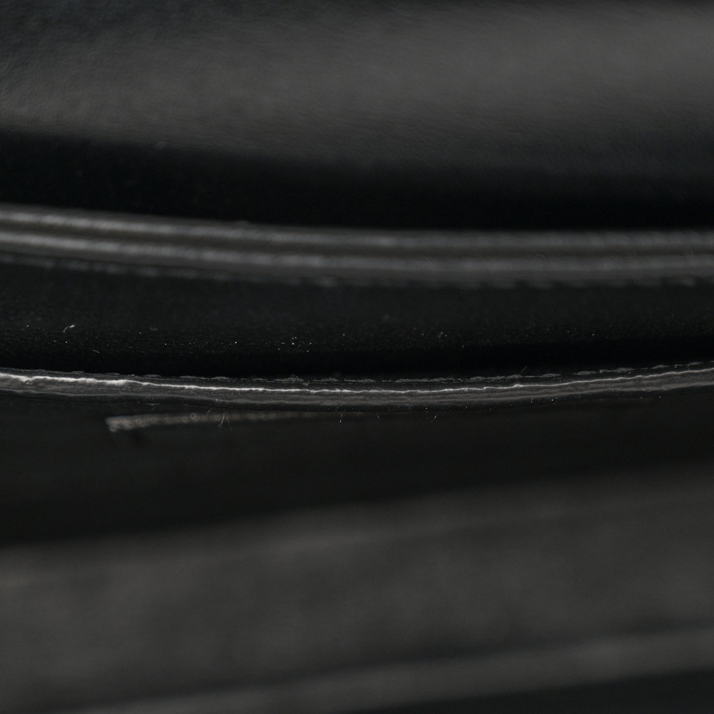 Smooth Calfskin Small Solferino Satchel Black