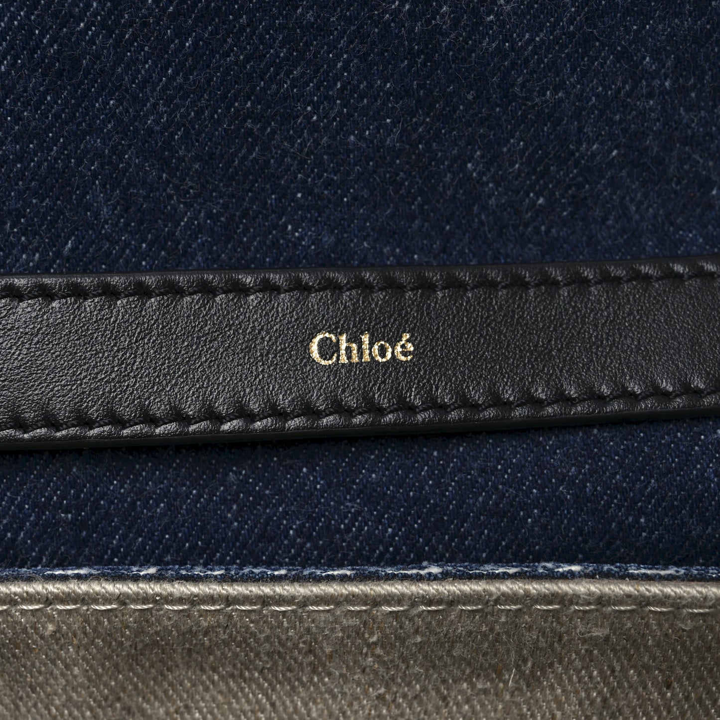 Denim Medium Penelope Shoulder Bag Blue