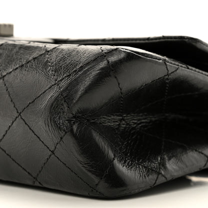 Chanel Glazed Calfskin Quilted 2.55 Reissue 226 Flap So Black 10 of 10