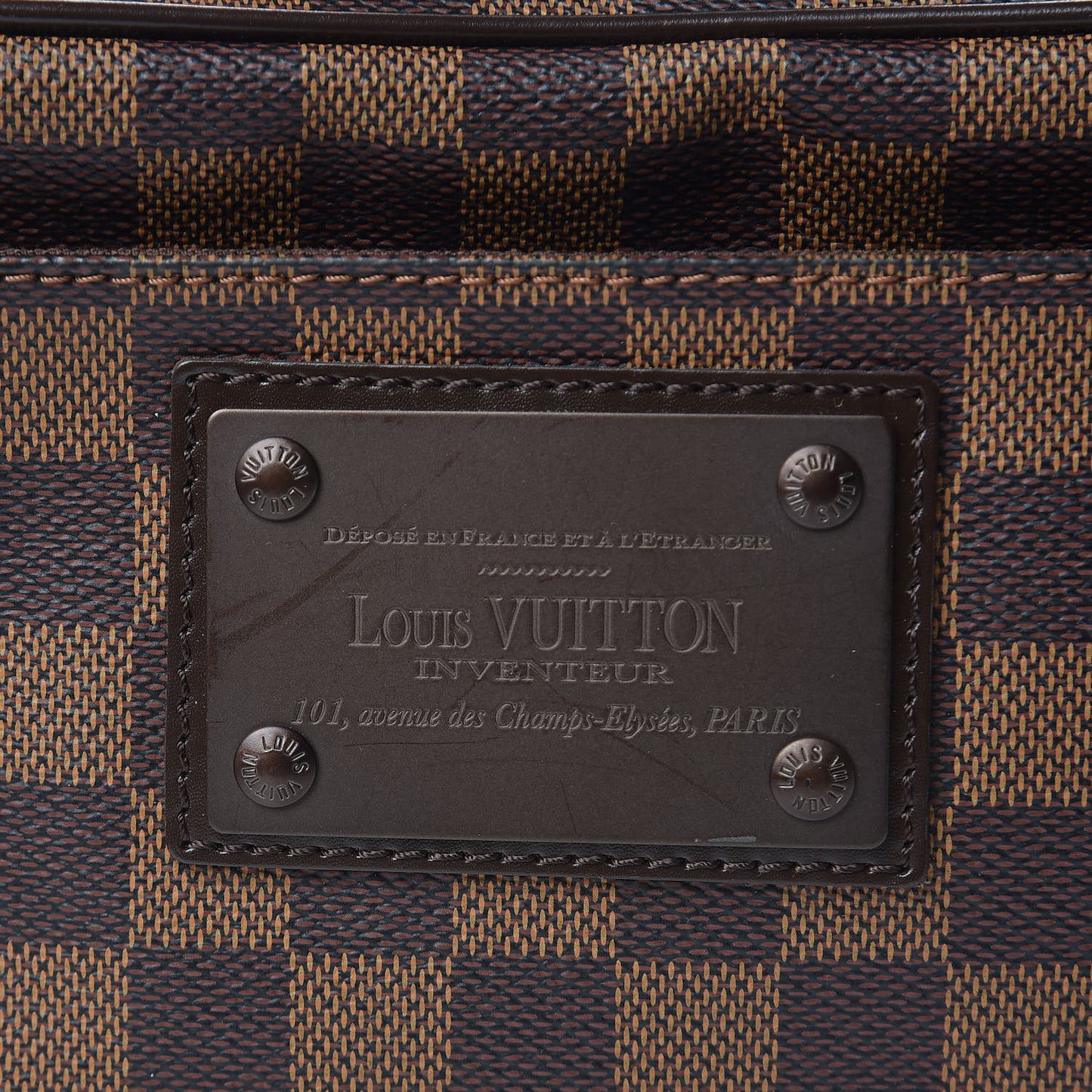 Damier Ebene Brooklyn Bum Bag