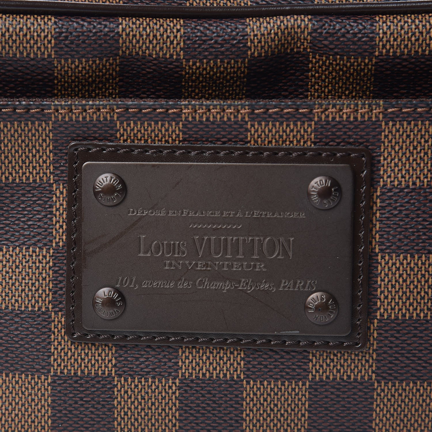 Louis Vuitton Damier Ebene Brooklyn Bum Bag 9 of 10