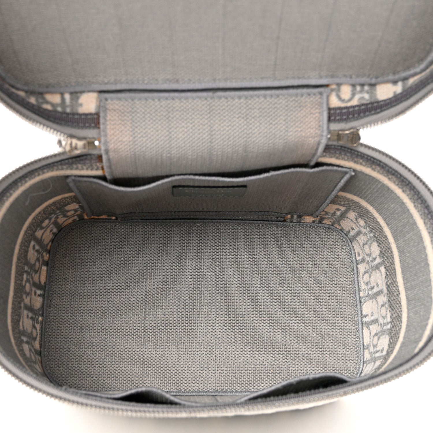 Christian Dior Oblique Diortravel Vanity Case Grey 5 of 7