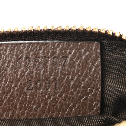 Gucci GG Supreme Monogram Web Ophidia Dome Key Pouch Beige New Acero 6 of 6