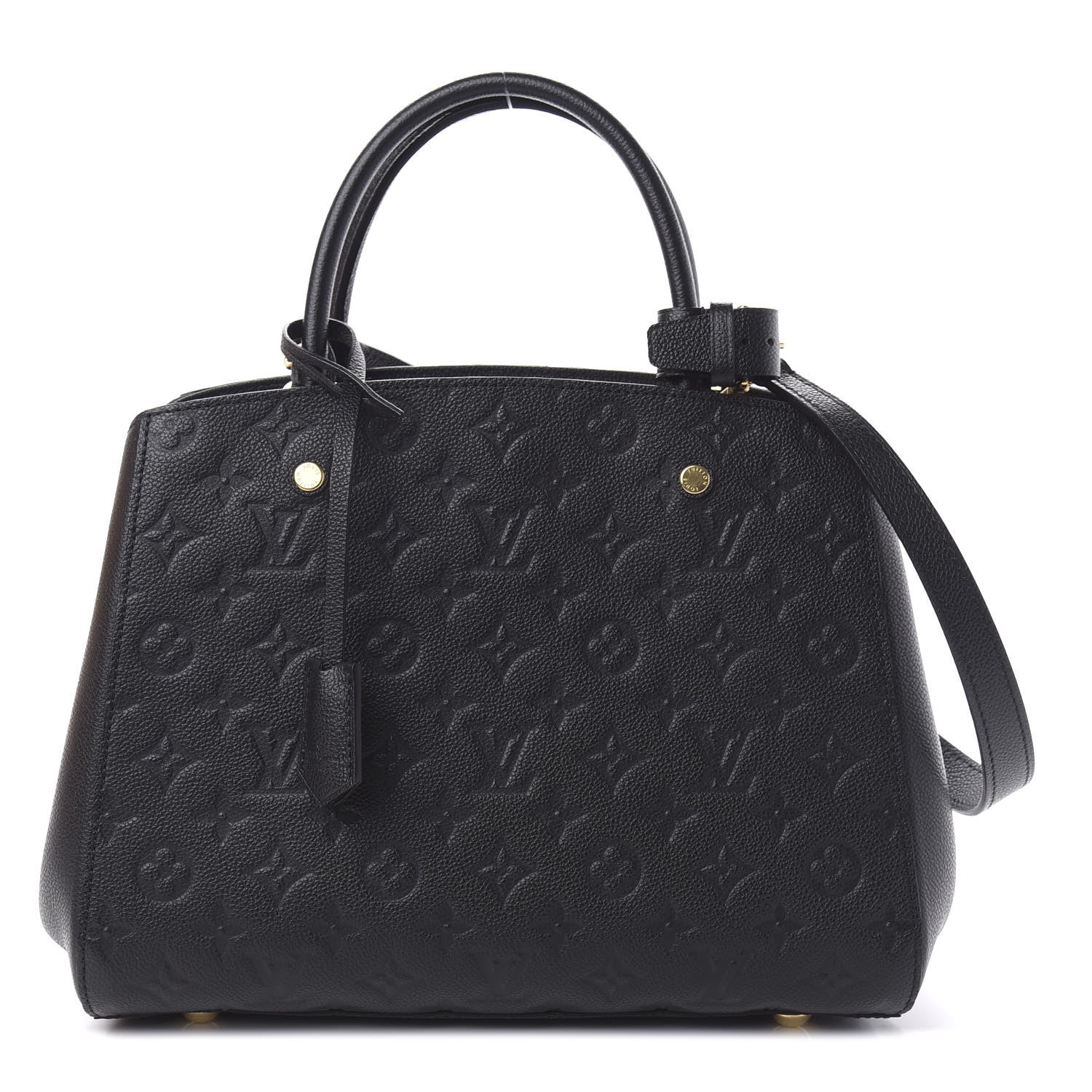 Louis Vuitton Empreinte Montaigne MM Black 1 of 12