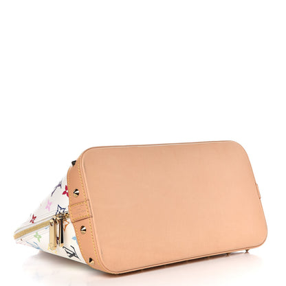 Louis Vuitton Monogram Multicolor Alma White 4 of 10
