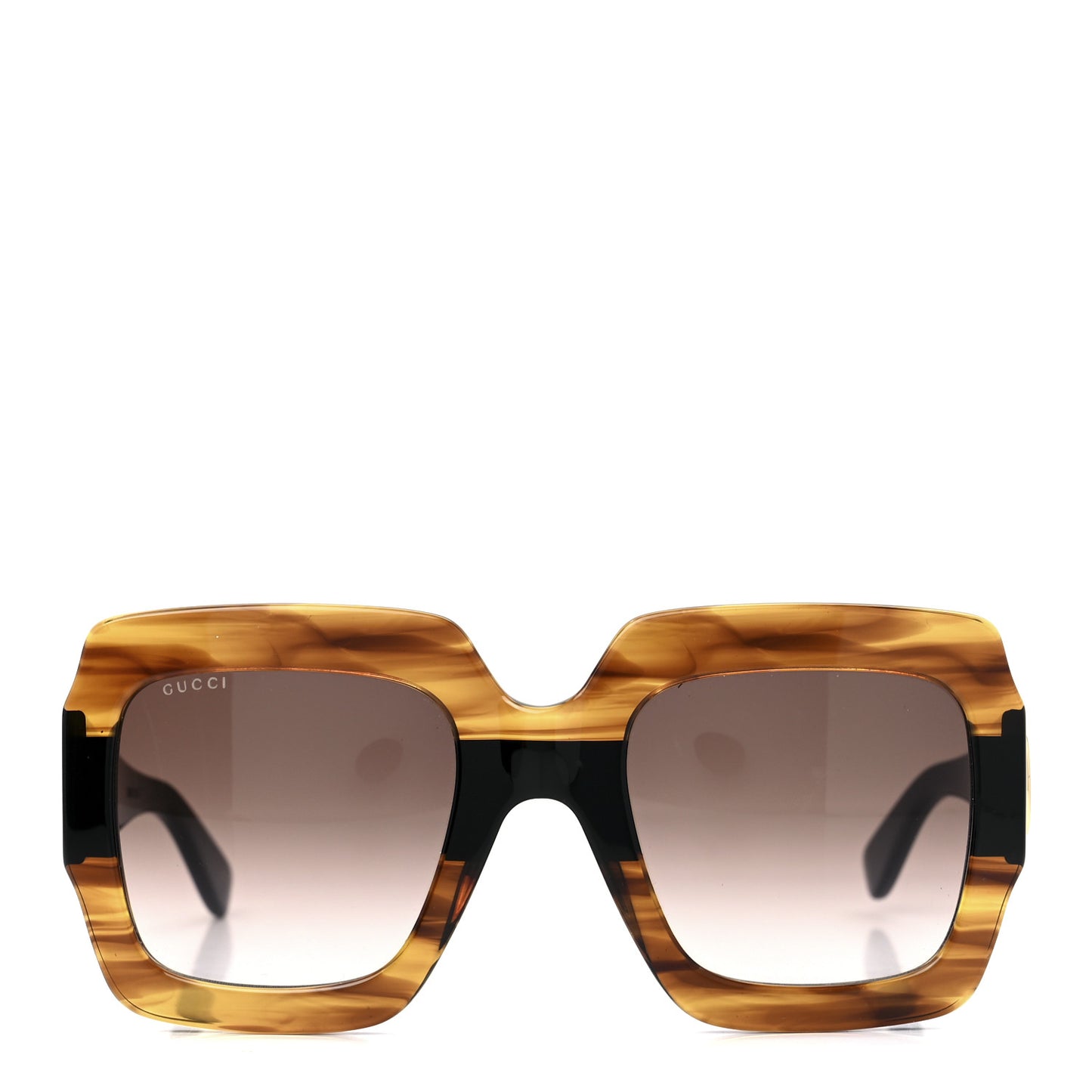 Square Frame GG0178S Sunglasses Havana