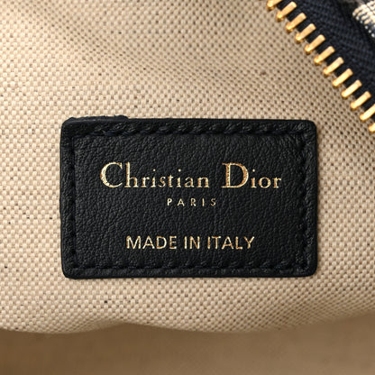 Christian Dior Oblique Medium Diortravel Nomad Pouch Blue 6 of 11