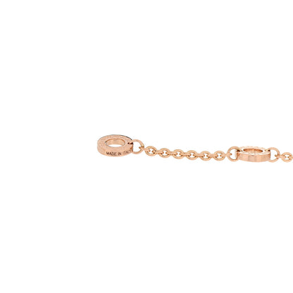 Bulgari 18K Rose Gold B.Zero1 Pendant Necklace 7 of 7