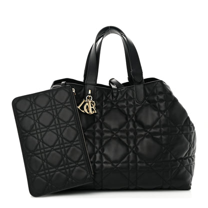 Christian Dior Calfskin Macrocannage Large Toujours Black 1 of 16