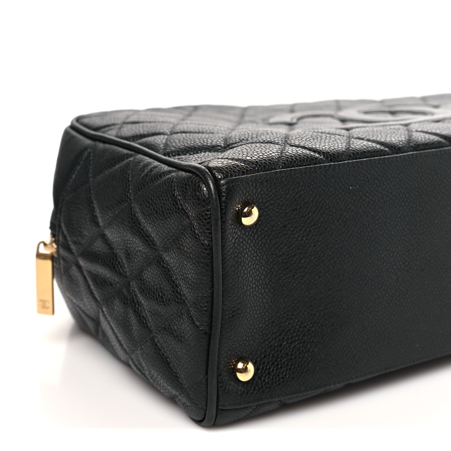 Chanel Caviar Quilted Large Bowler Black 8 of 10