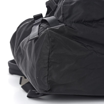 Prada Tessuto Nylon Montagna Double Buckle Backpack Black 7 of 9