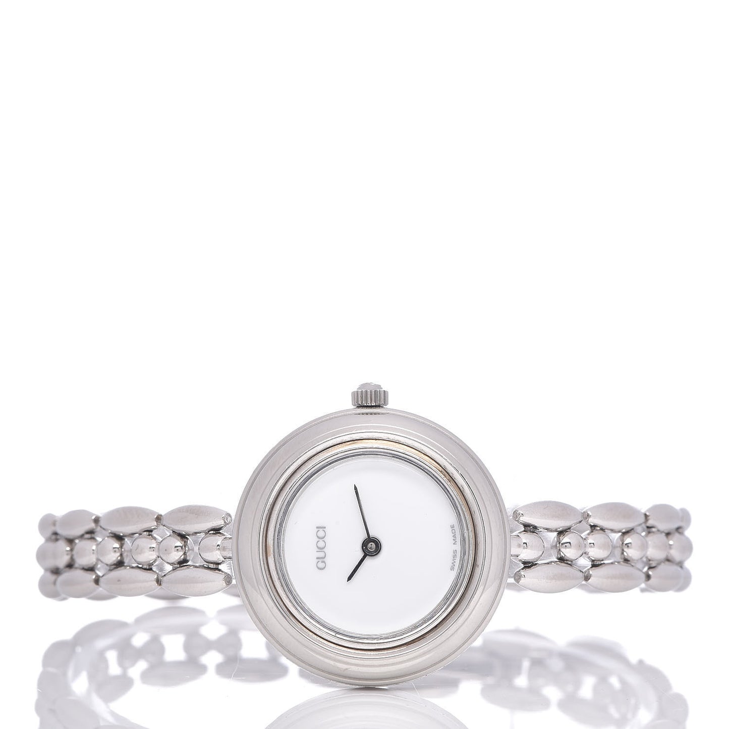 Stainless Steel 26mm Rice Link Interchangeable Bezel Quartz Watch