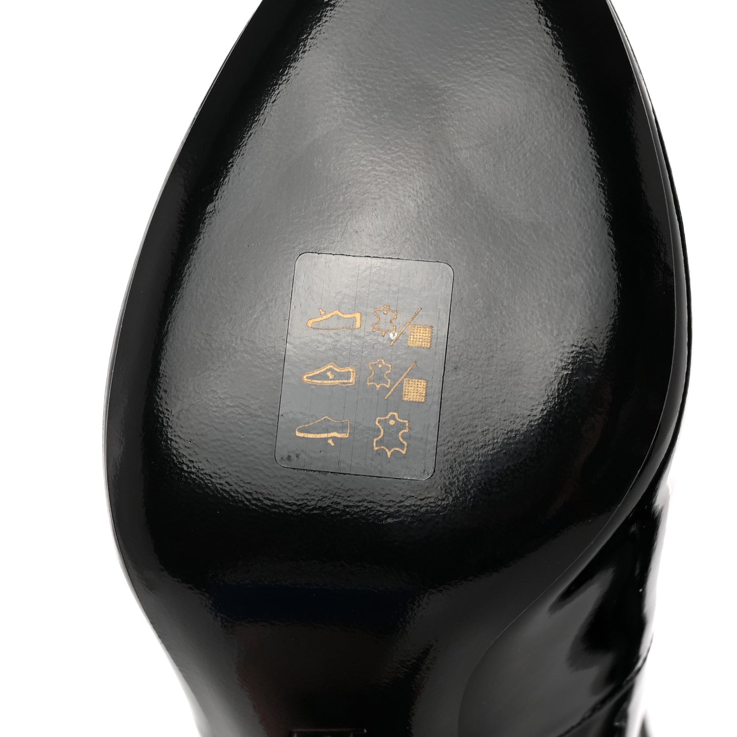 Patent Uniformes Silhouette Ankle Boots 37 Black