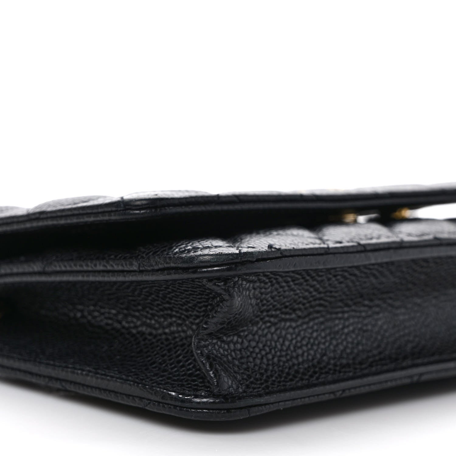 Chanel Caviar Quilted Wallet on Chain WOC Black 8 of 10