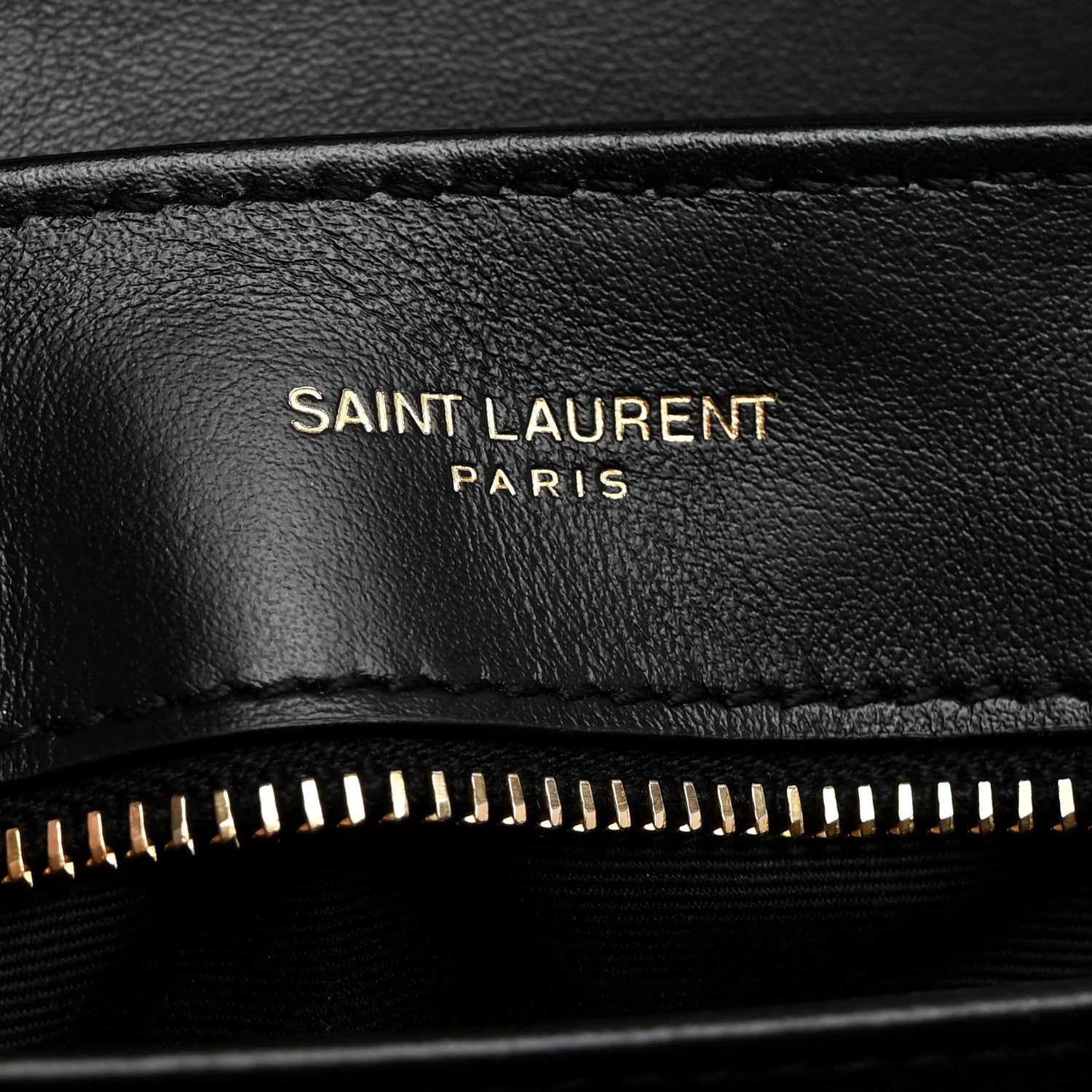 Saint Laurent Calfskin Y Quilted Monogram Toy Loulou Crossbody Bag Black 6 of 11