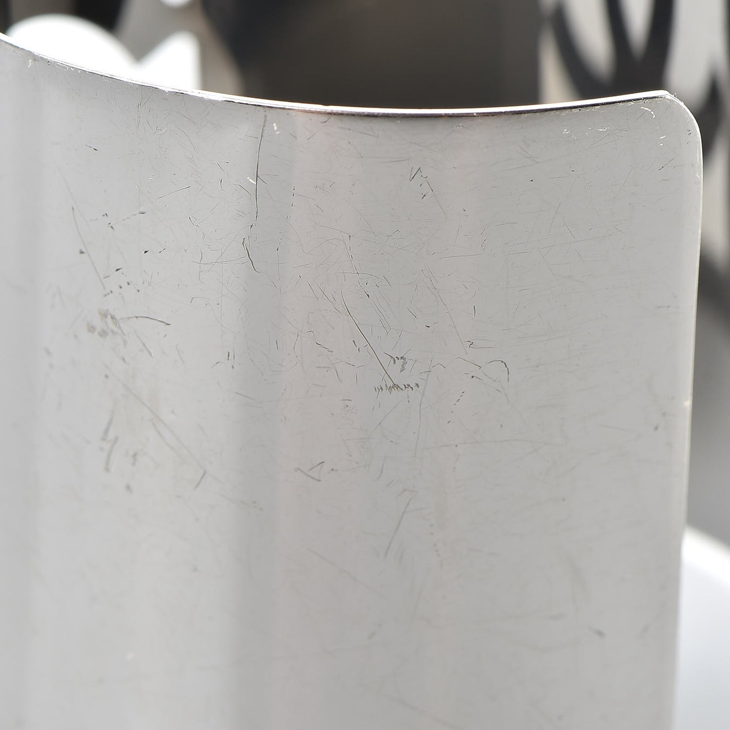 Metal CC Cuff Silver