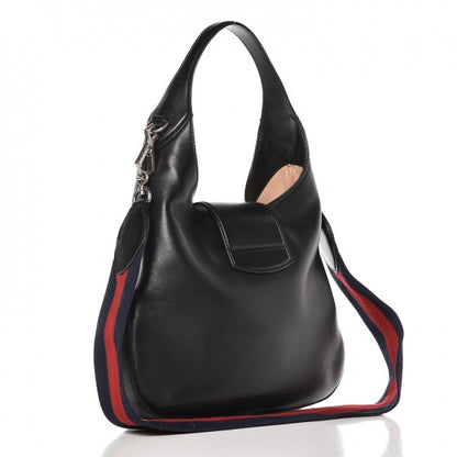 Gucci Calfskin Web Small Dionysus Hobo Black 4 of 11