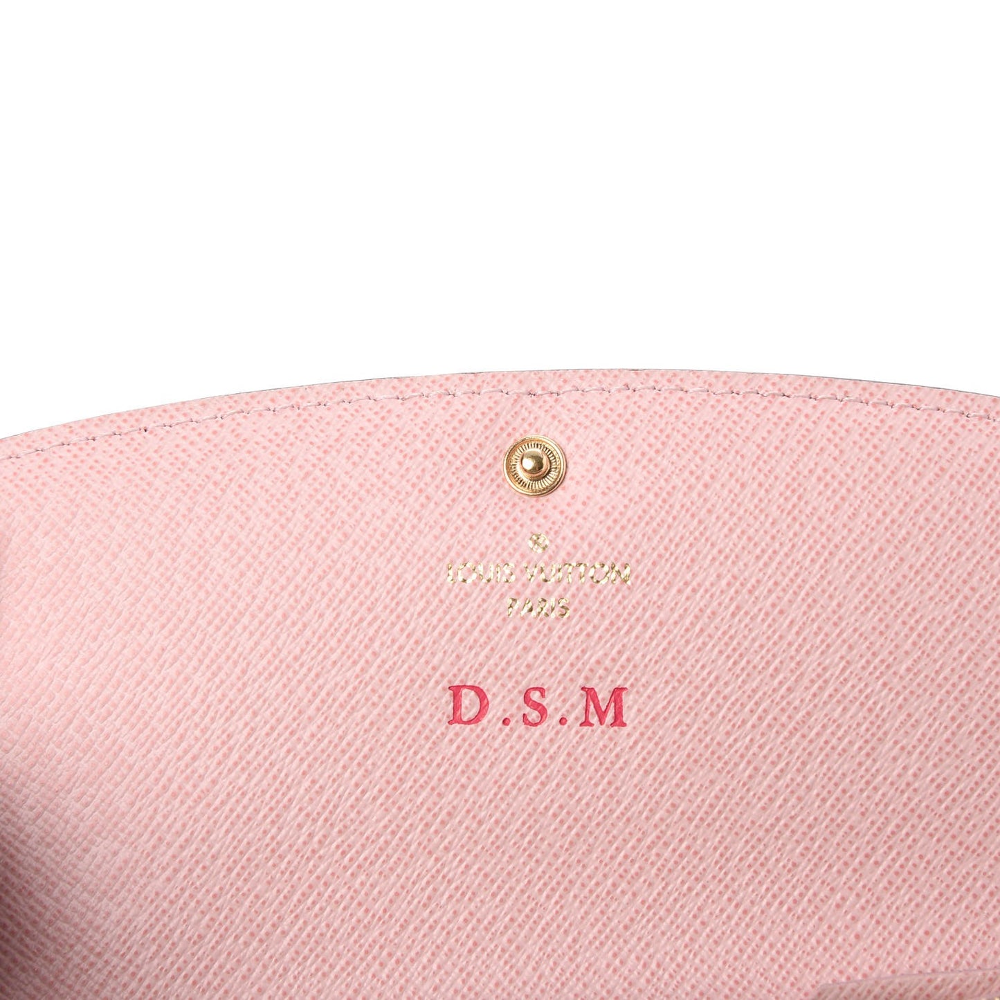 Monogram Emilie Wallet Rose Ballerine