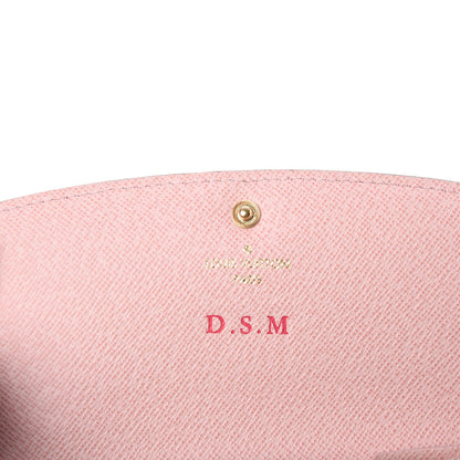 Louis Vuitton Monogram Emilie Wallet Rose Ballerine 6 of 7