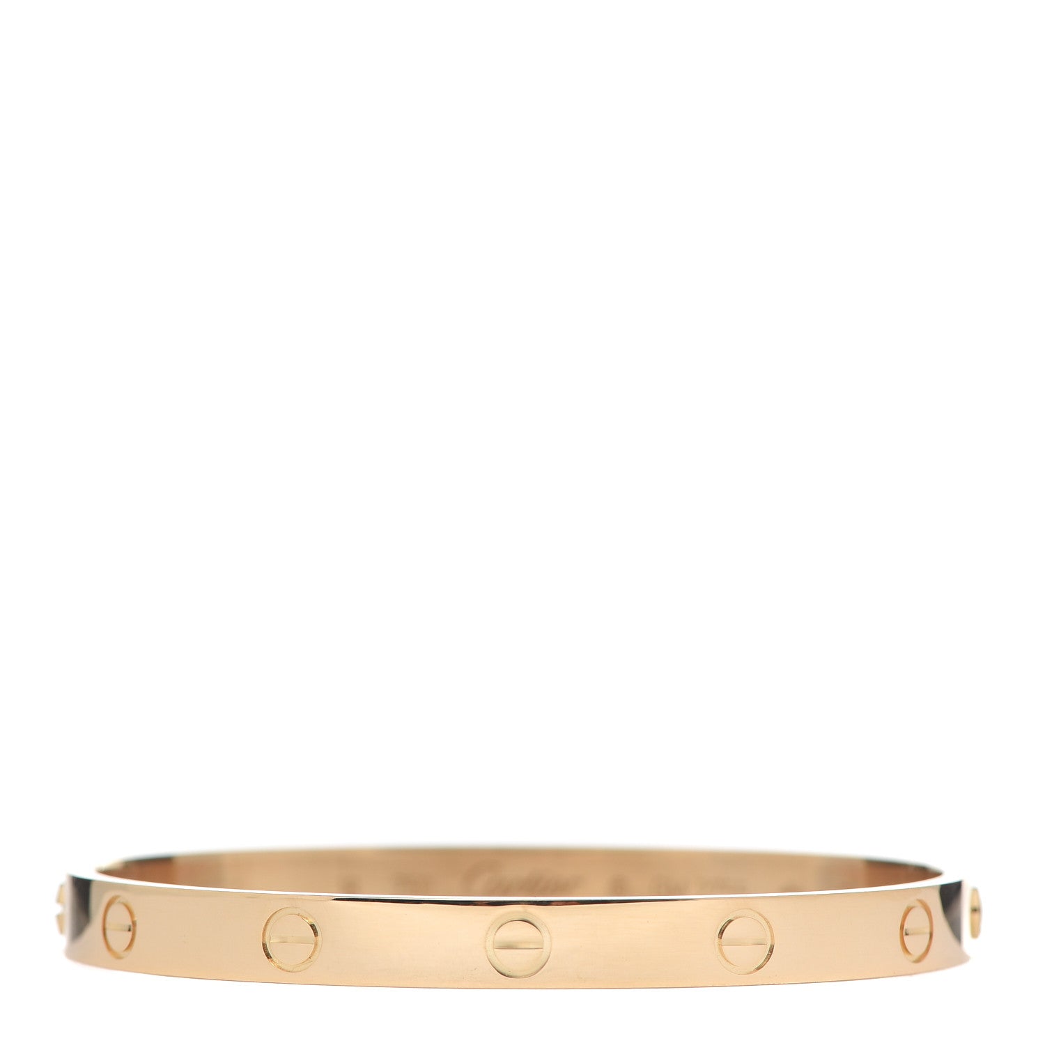 Cartier 18K Yellow Gold LOVE Bracelet 18 3 of 6