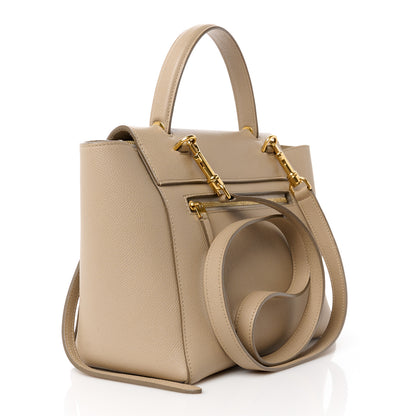 Celine Baby Grained Calfskin Micro Belt Bag Light Taupe 3 of 11