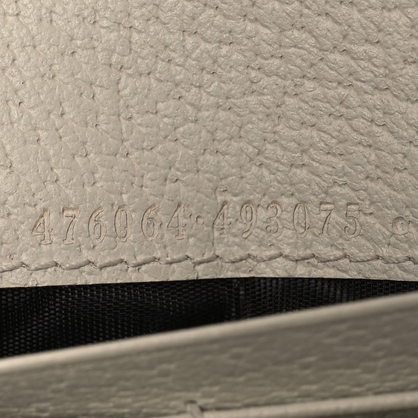 GG Supreme Monogram Web Queen Margaret Flap Wallet Beige Ebony Mystic White