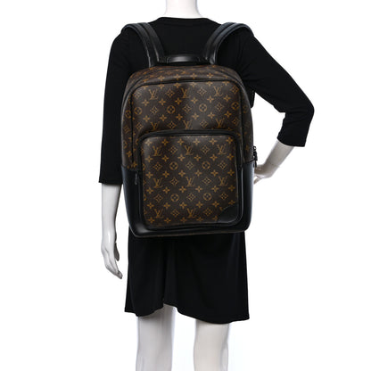 Louis Vuitton Monogram Macassar Dean Backpack 2 of 8