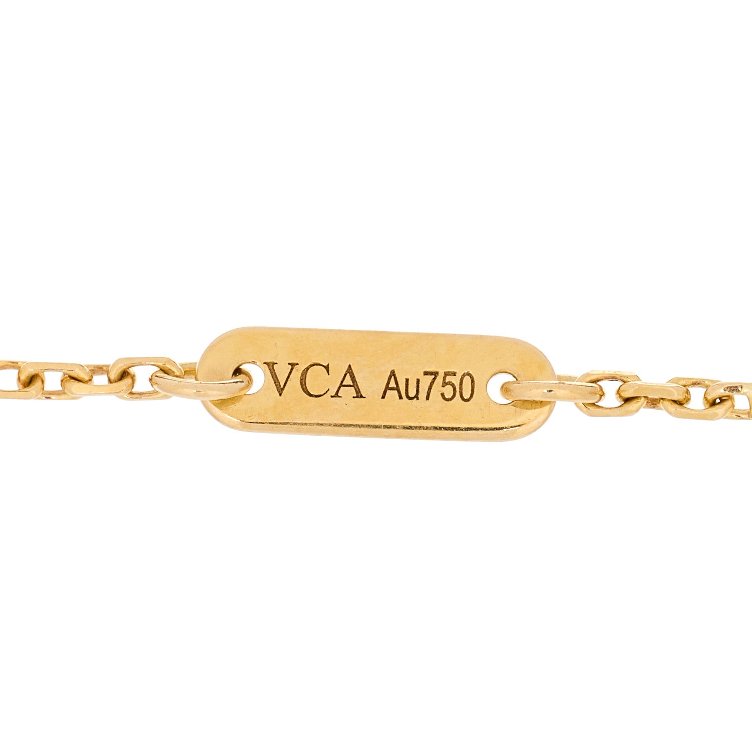 Van Cleef & Arpels 18K Yellow Gold Diamond Mini Frivole Bracelet 4 of 5