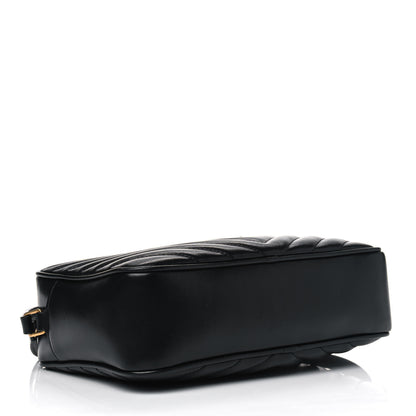 Saint Laurent Calfskin Matelasse Monogram Lou Camera Bag Black 3 of 4