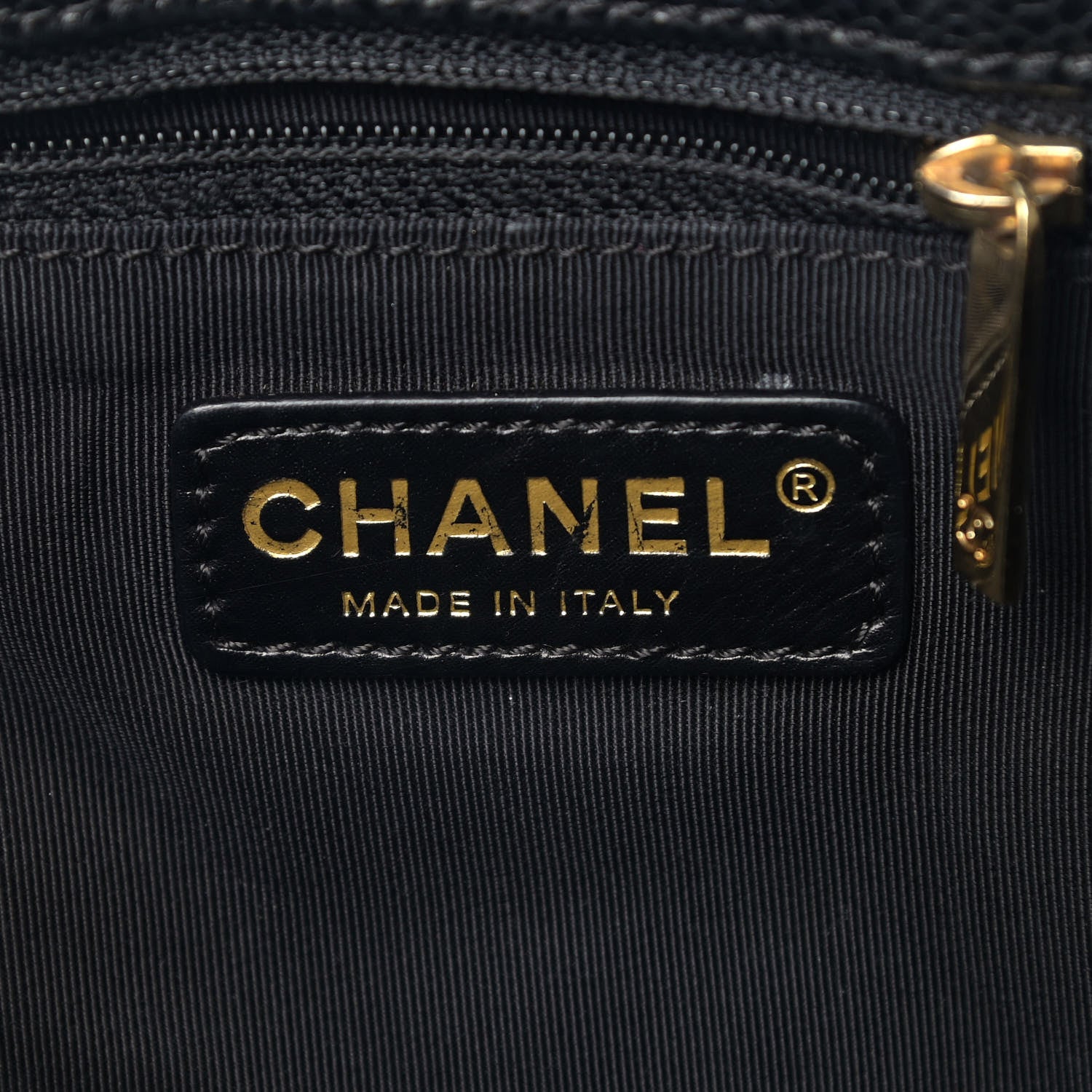 Chanel Caviar Quilted Grand Shopping Tote GST Black 9 of 12