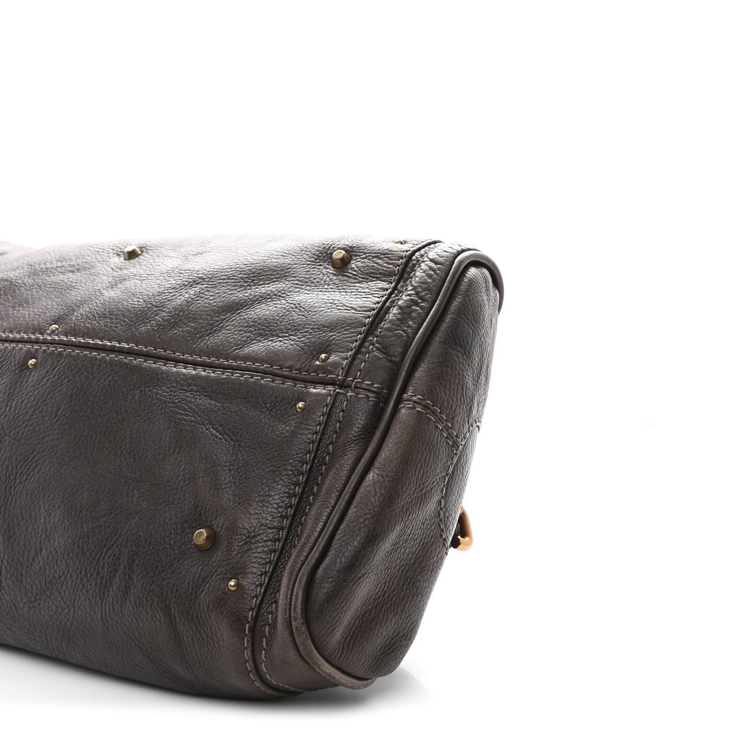 Calfskin Medium Paddington Satchel Chocolate