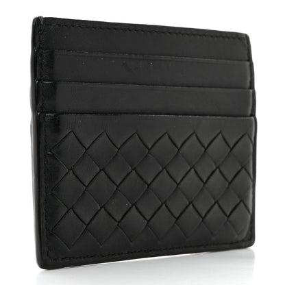 Bottega Veneta Nappa Intrecciato Card Holder Black 3 of 8