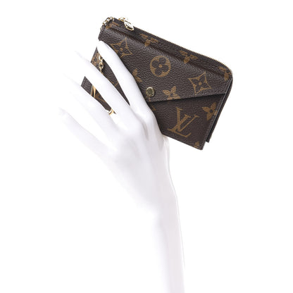 Louis Vuitton Monogram Recto Verso Card Holder Black 2 of 8