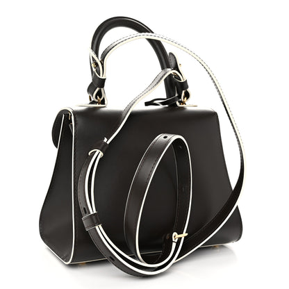 Delvaux Box Calfskin Mini Brillant Satchel Brown 3 of 10