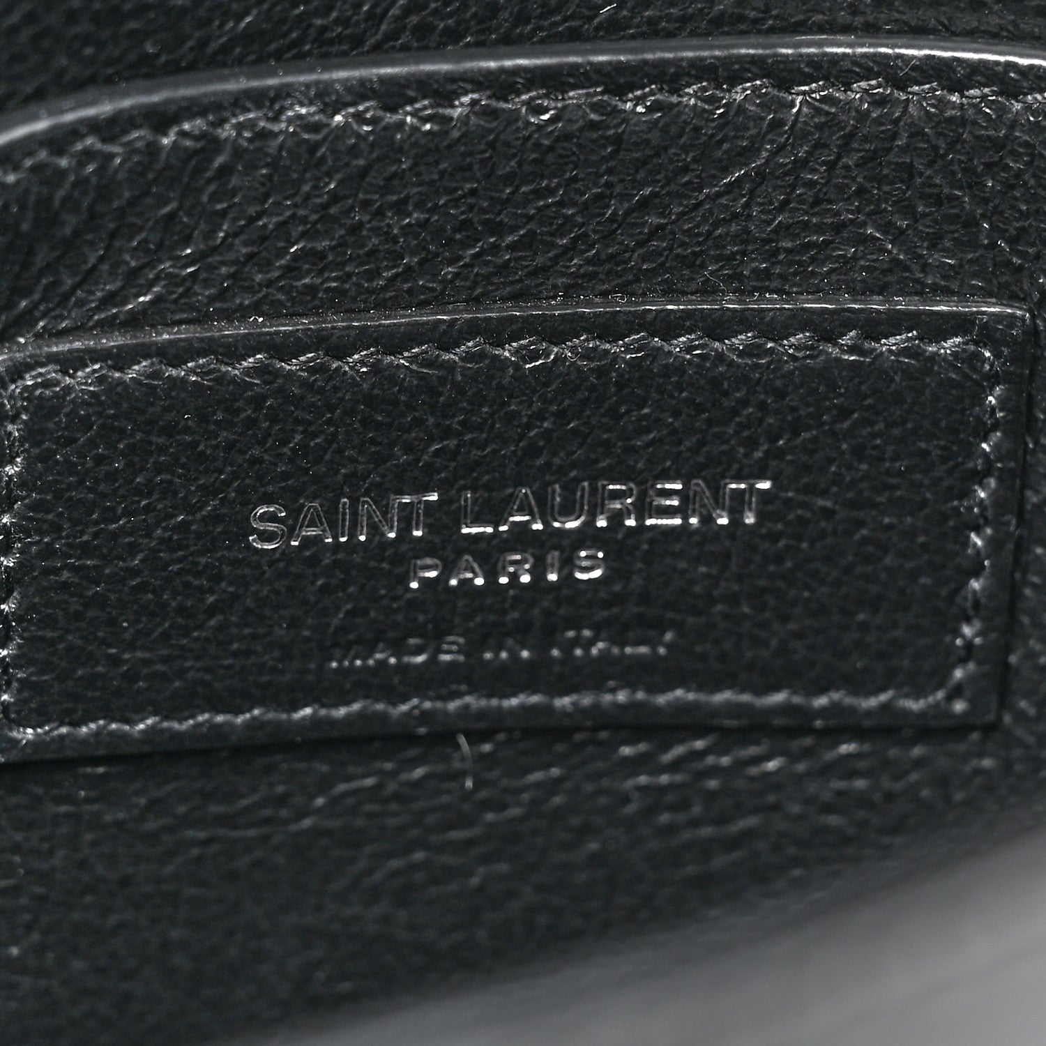 Saint Laurent Spazzolato Mini Manhattan Shoulder Bag Black 6 of 12