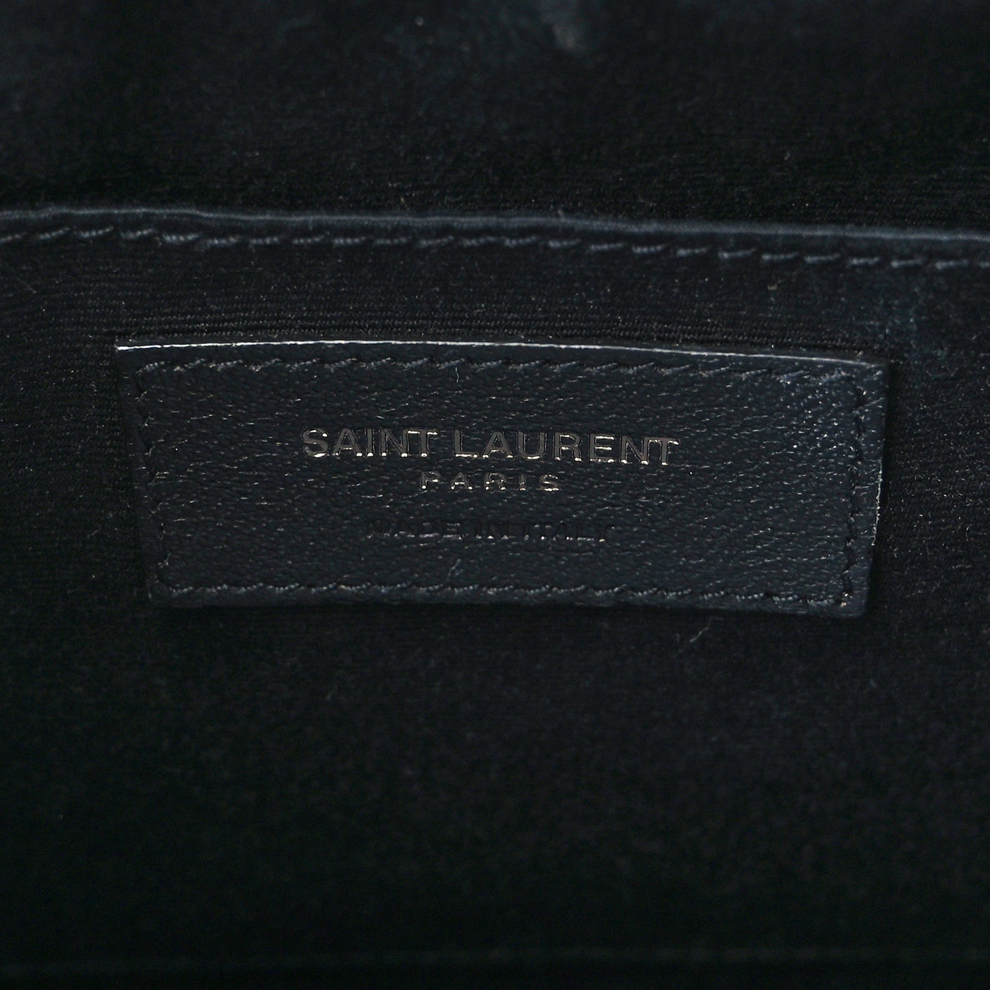 Calfskin Matelasse Monogram Monochrome Lou Camera Bag Black