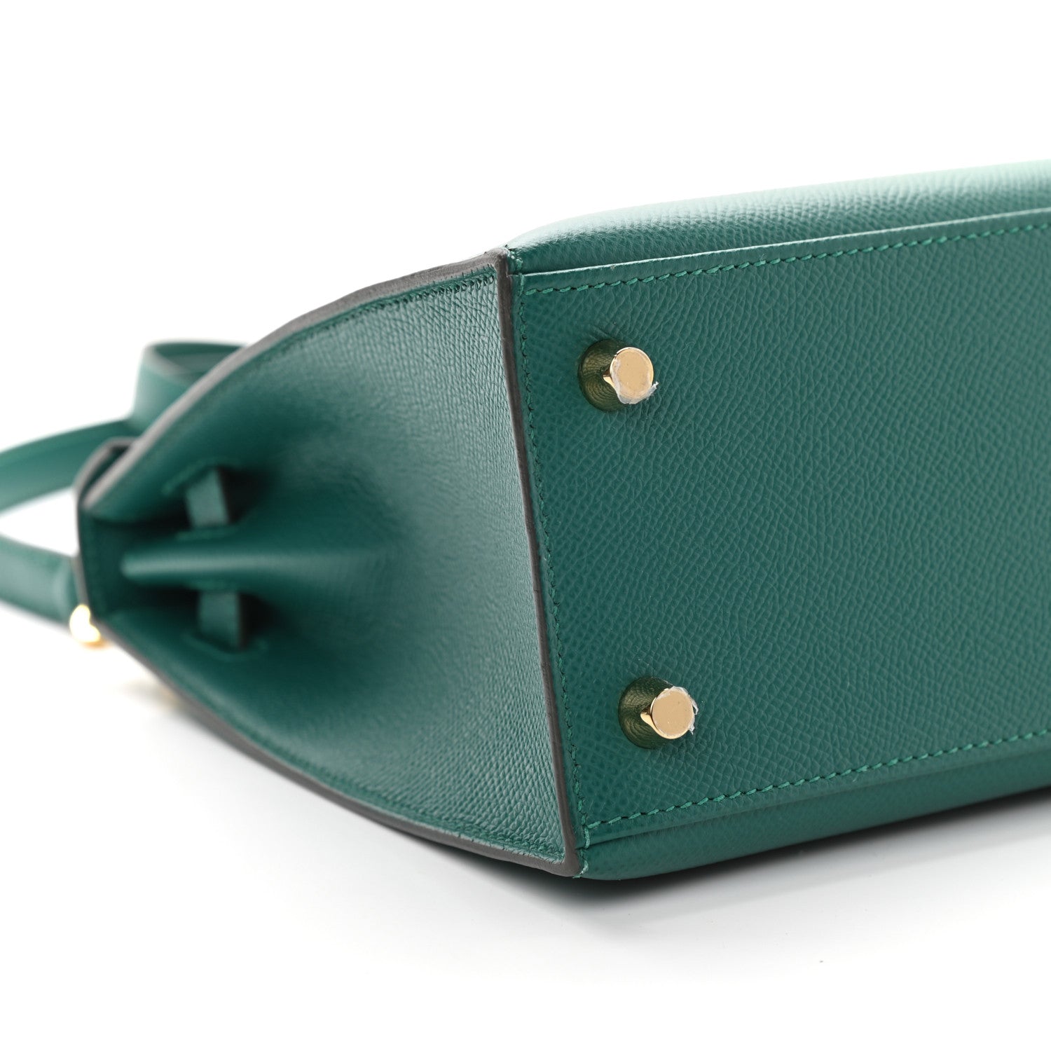 Hermes Epsom Kelly Sellier 25 Malachite 8 of 11