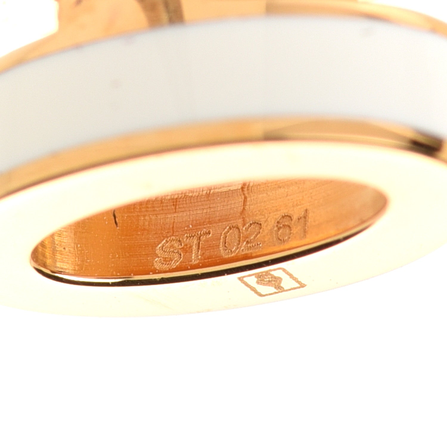 Hermes Gold Lacquered Mini Pop H Earrings White 5 of 7
