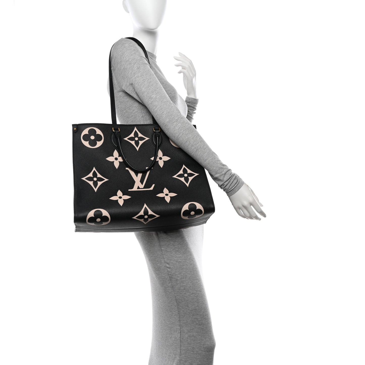 Empreinte Monogram Giant Onthego GM Black Beige