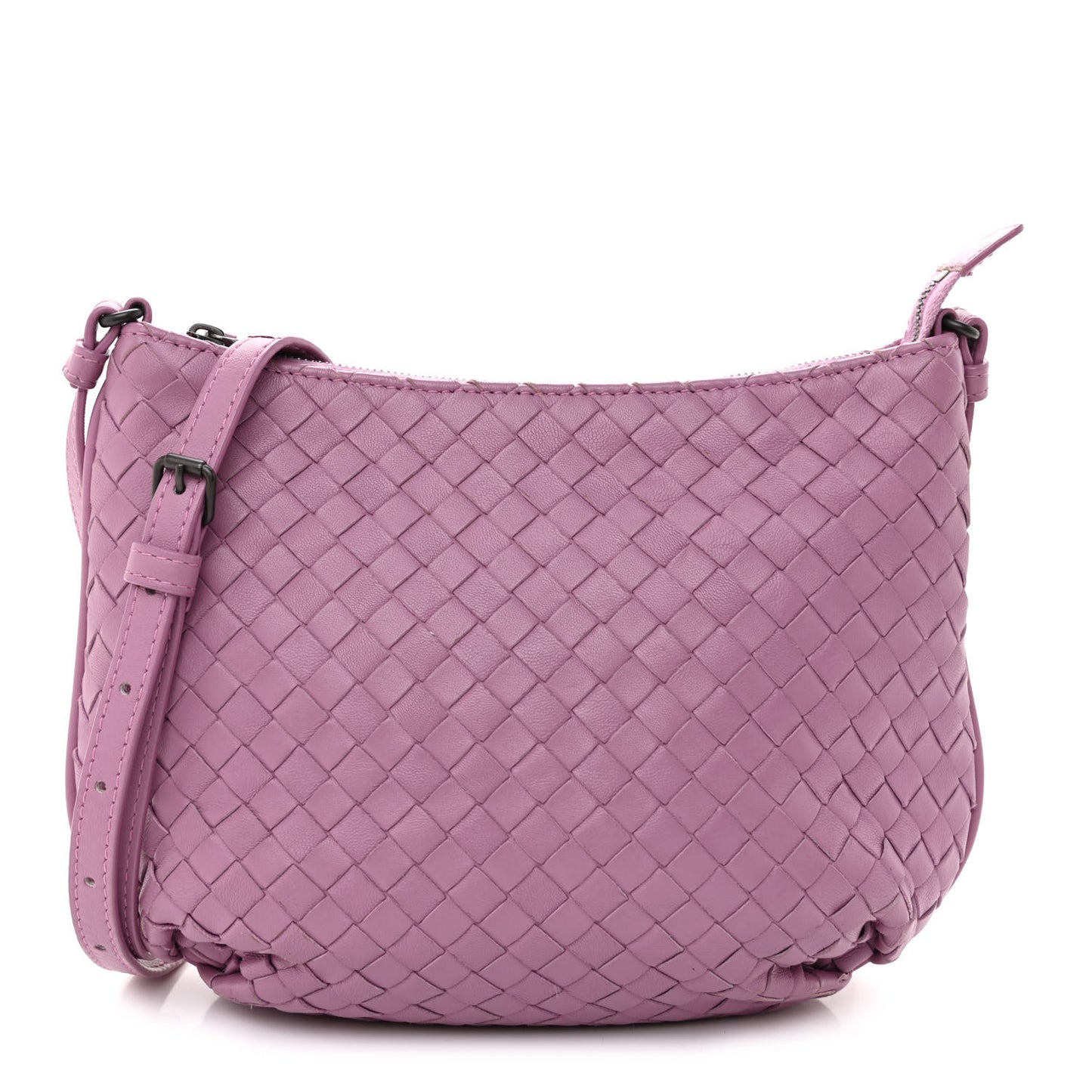 Nappa Intrecciato Crossbody Twilight