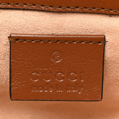 Gucci Azalea Calfskin Matelasse Diagonal Super Mini GG Marmont Shoulder Bag Cuir 6 of 11