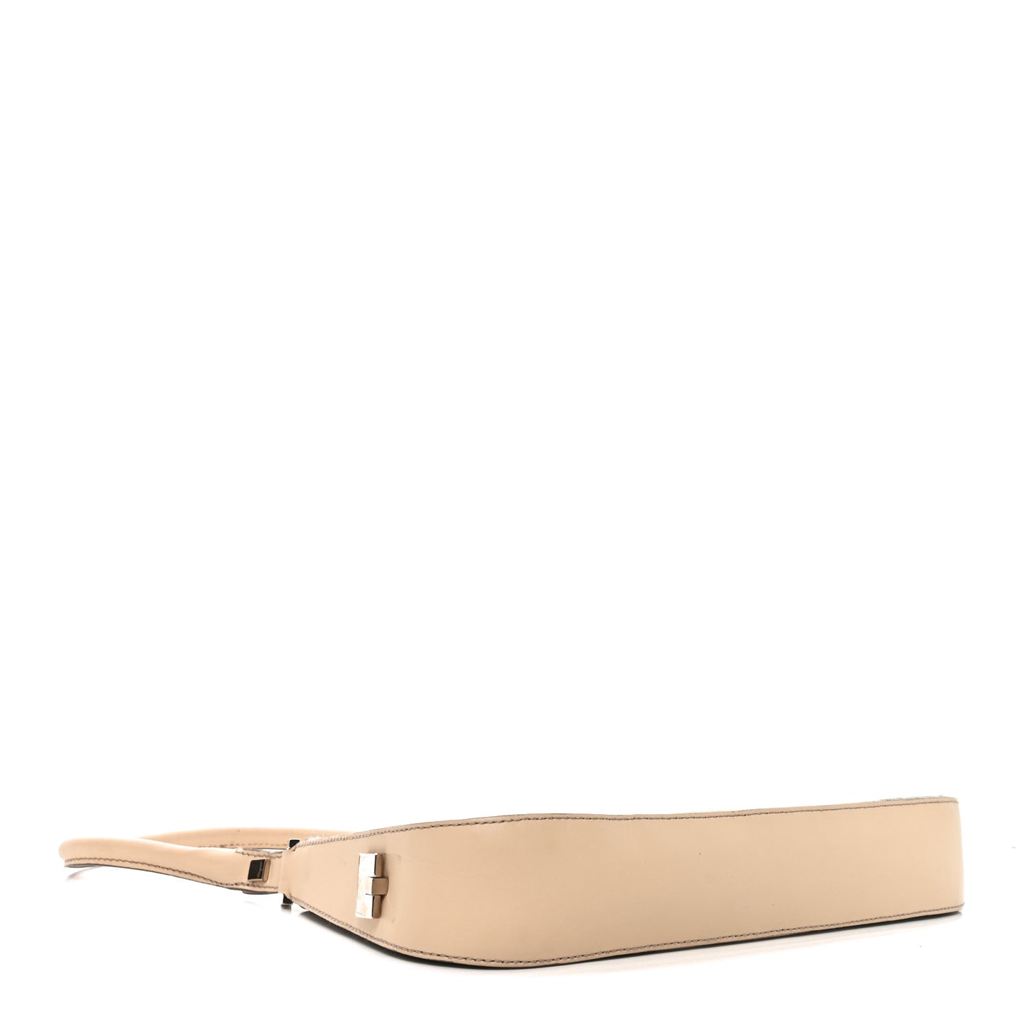 Lizard Calfskin Shoulder Bag Beige